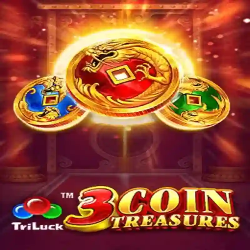 3 Coin Treasures slot game at meexbet